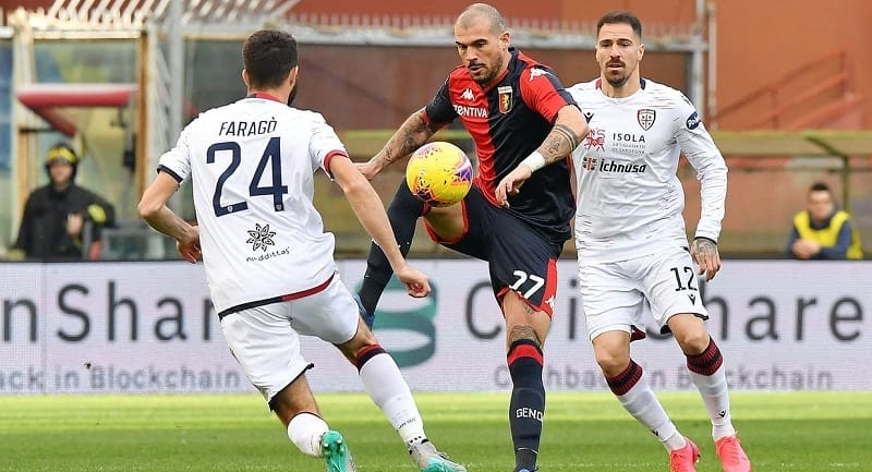 Số liệu thống kê về Genoa gặp Cagliari Calcio 